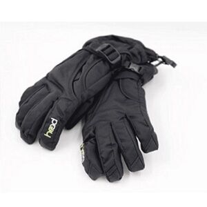 Head Black Kids Ski Gloves